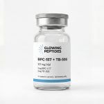 Bild einer BPC-157+TB-500 10mg Ampulle.