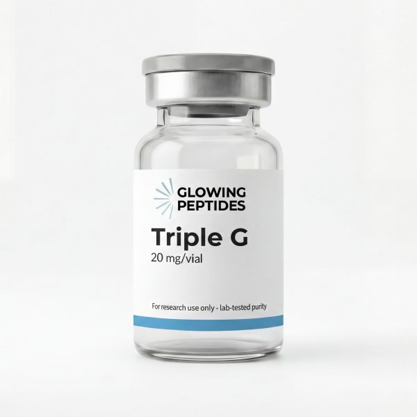 Bild einer Triple G 20mg Ampulle.